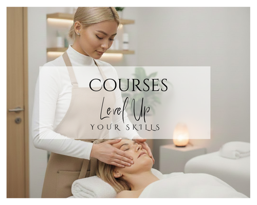 Beauty therapist in a treatment room 