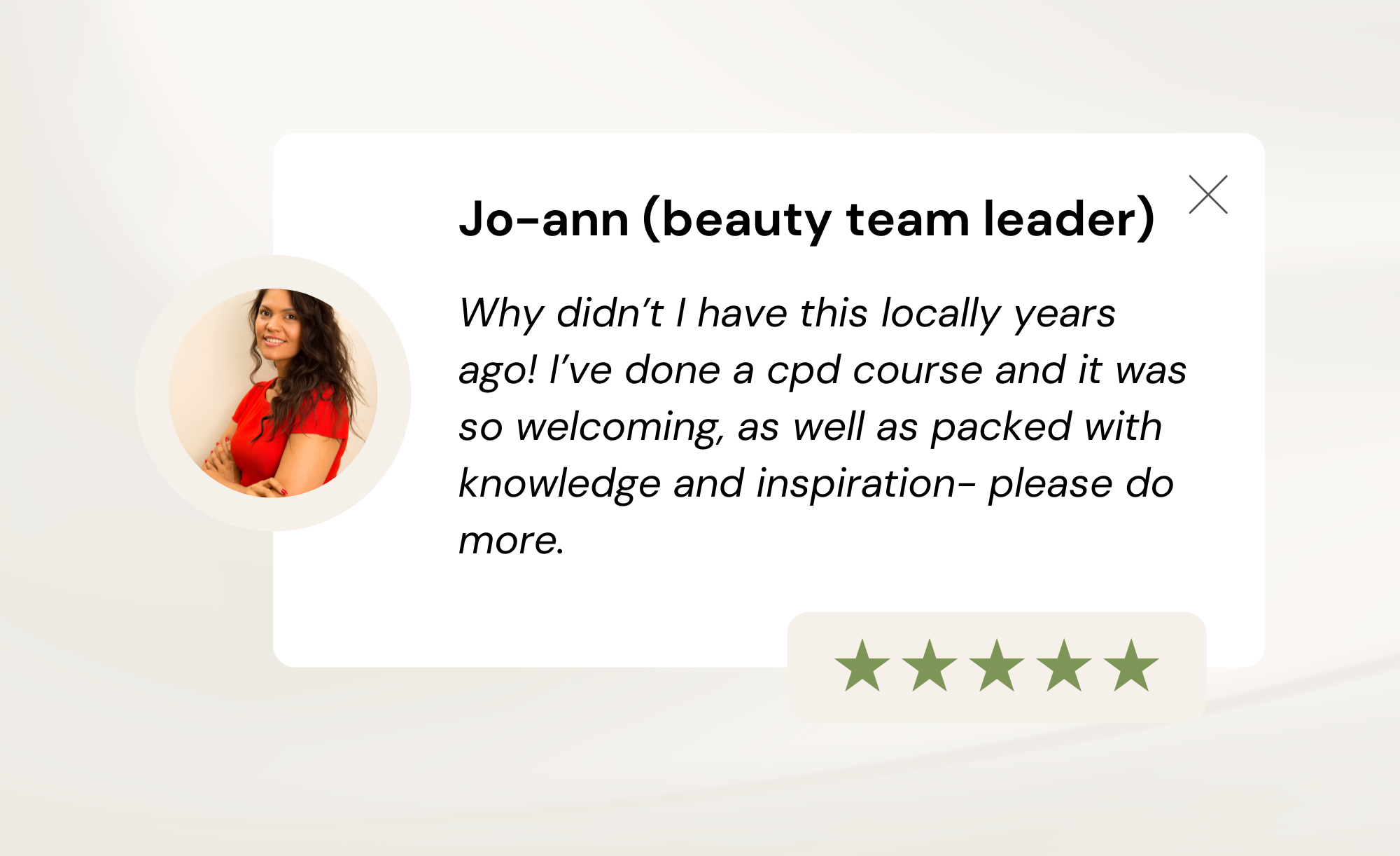 Testimonial Jo-Ann 