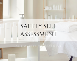 Beauty therapist in a treatment room 